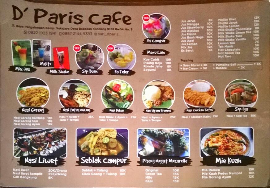 D paris Cafe Cimaung - 7