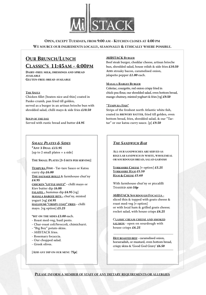 Millstack cafe - 3