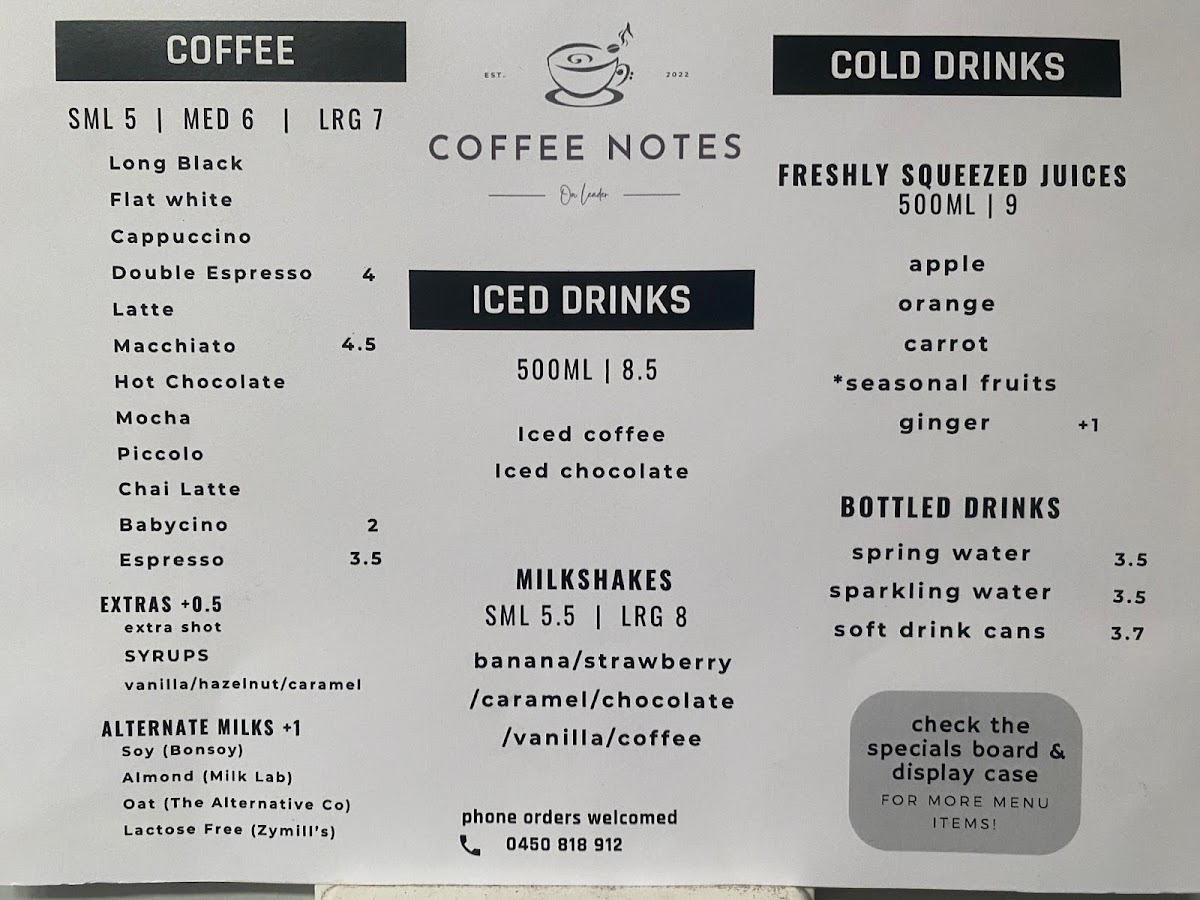 Coffee Notes on Leader - 1