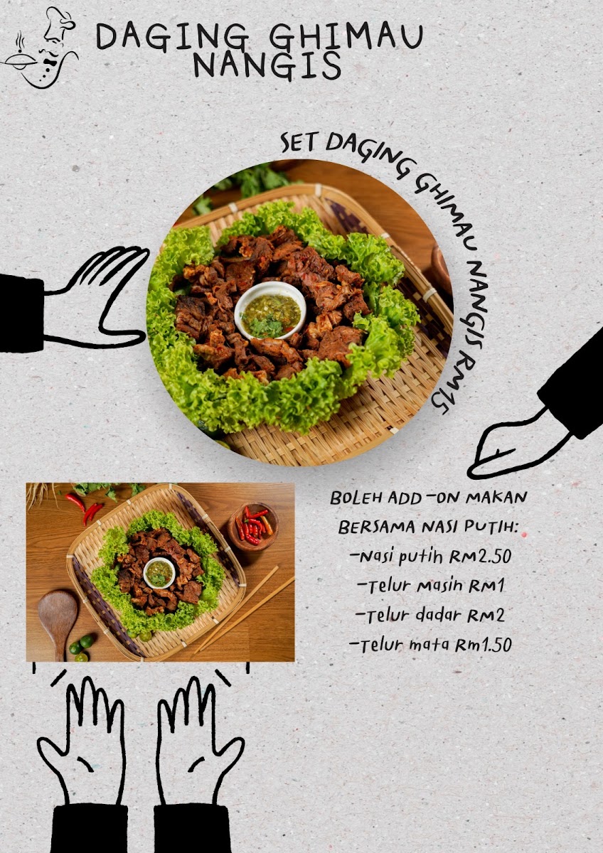 Nasi kerabu kayangan jb - 1