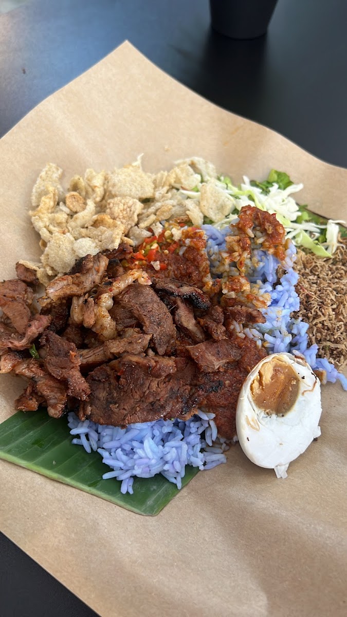 Nasi kerabu kayangan jb - 6