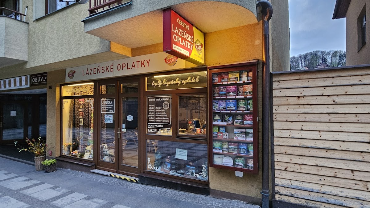 Lázeňské oplatky Kare