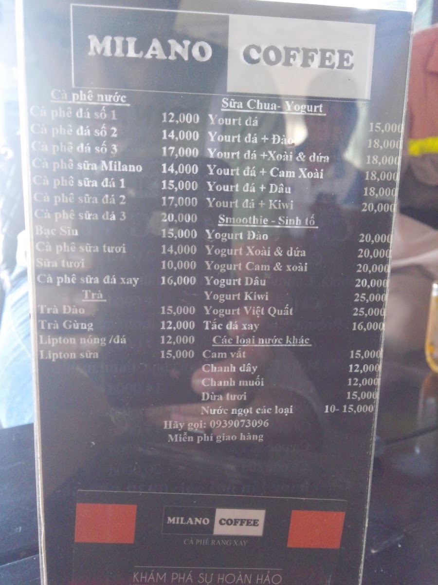 Milano Cầu Săn Máu cafe - 1