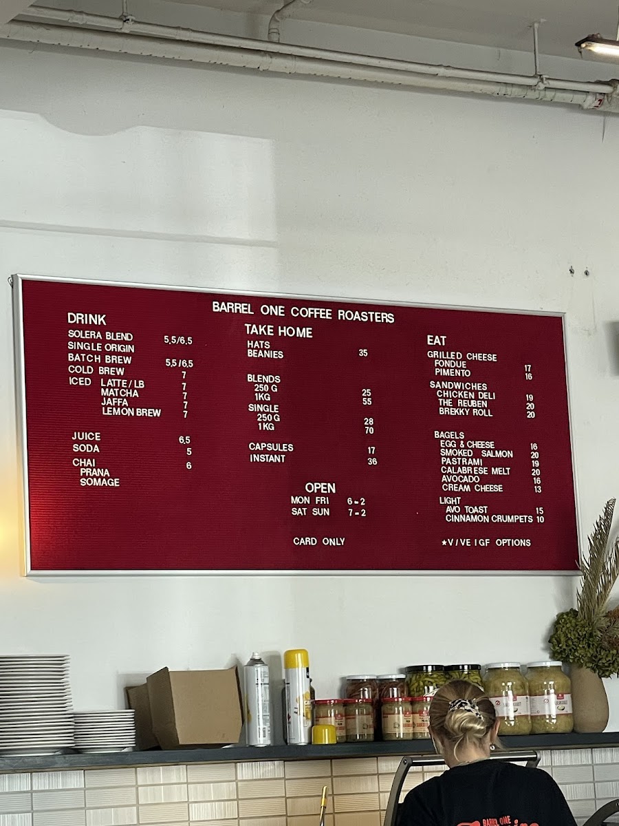 Barrel One Coffee Roasters Manly - 1