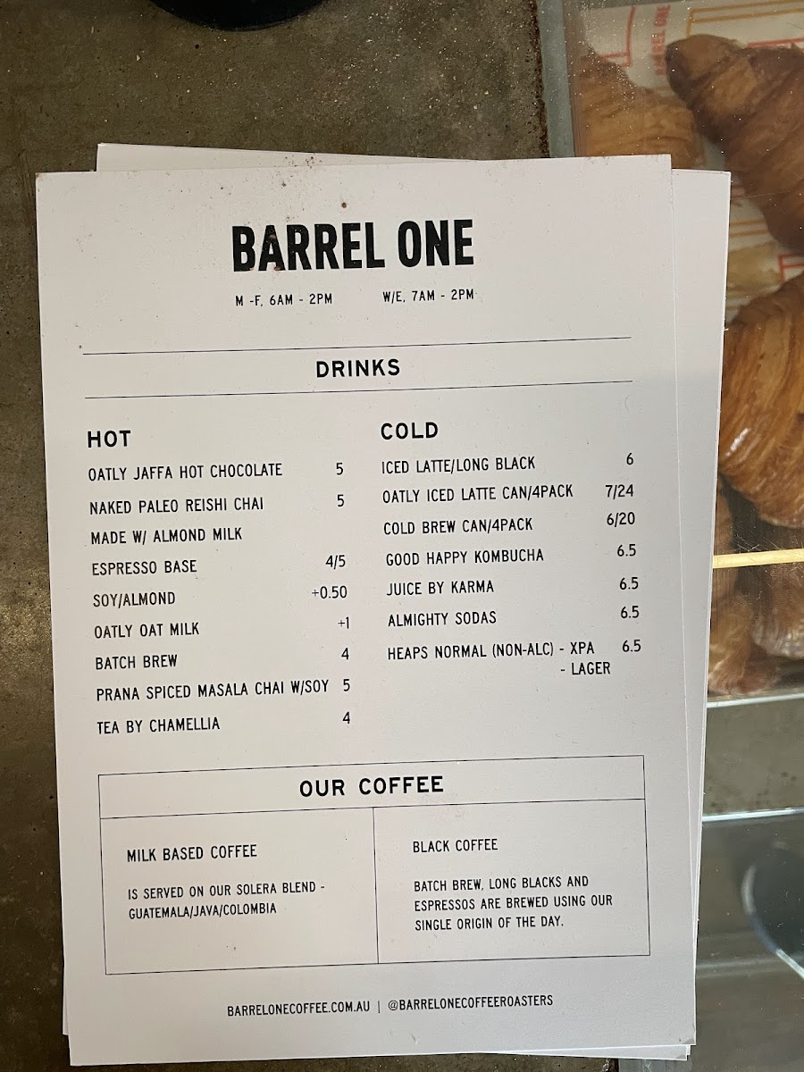 Barrel One Coffee Roasters Manly - 2