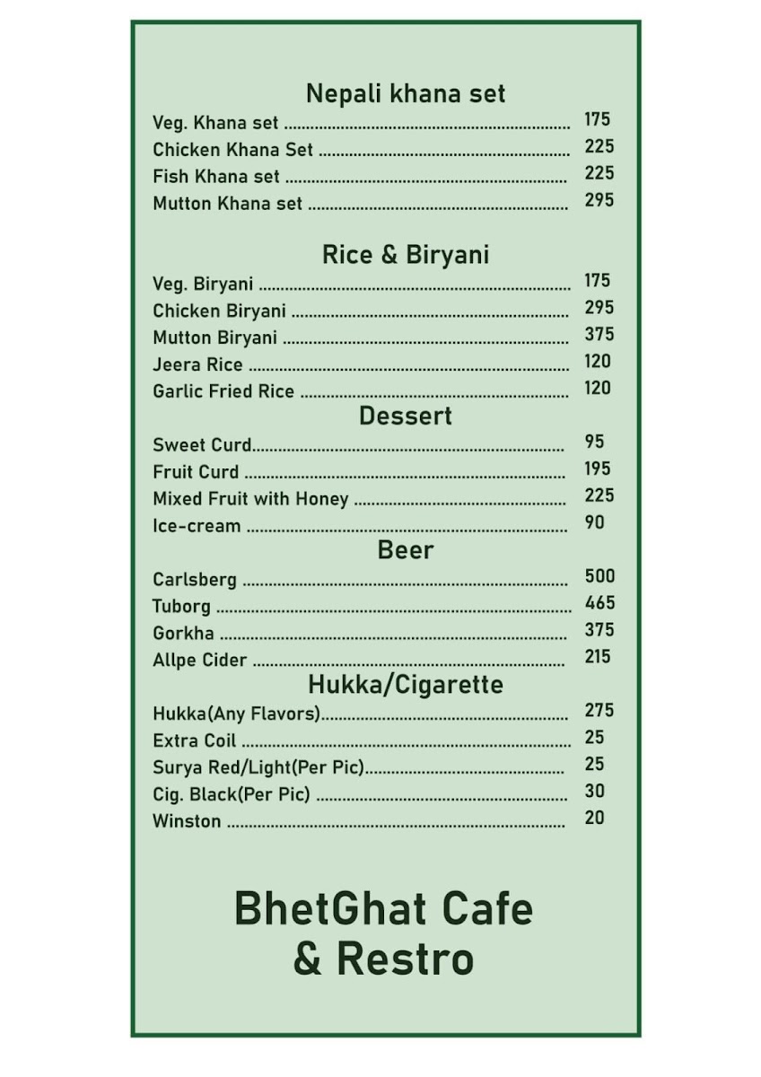 Bhetghat Cafe And Restro - 8