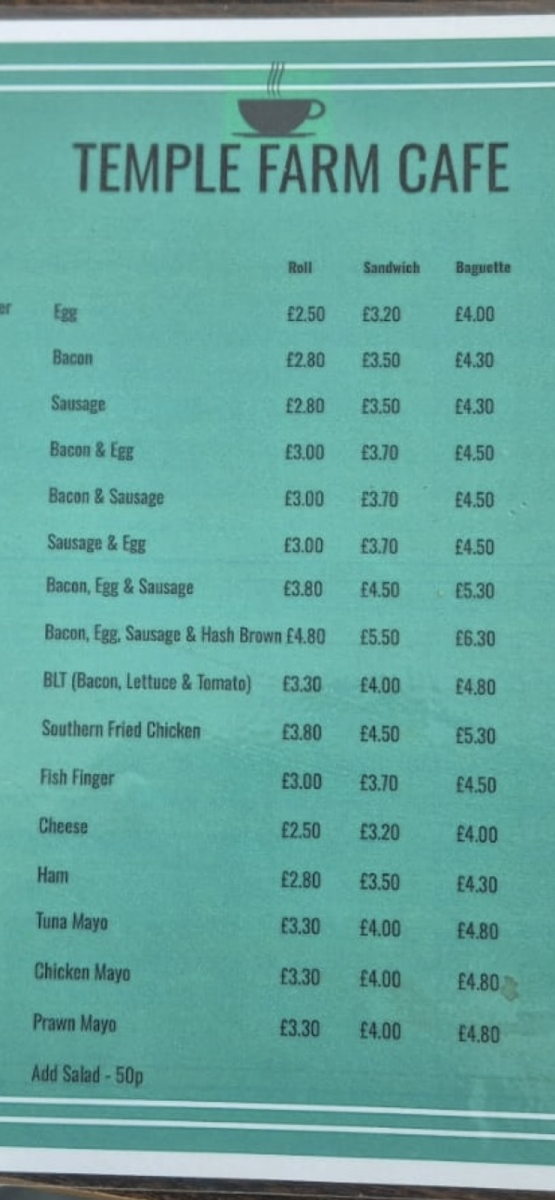 Temple Farm Cafe - 3