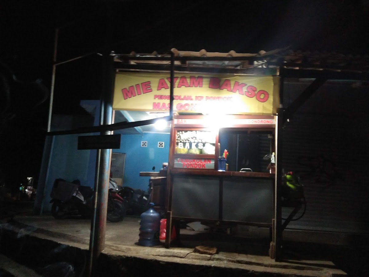 Mie ayam bakso pengkolan kp pondok mas gondrong