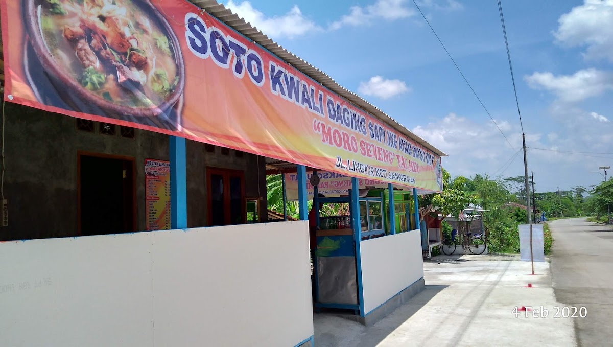 Mie Ayam Bakso ' Moro Seneng ' Pak Min Sanggrahan