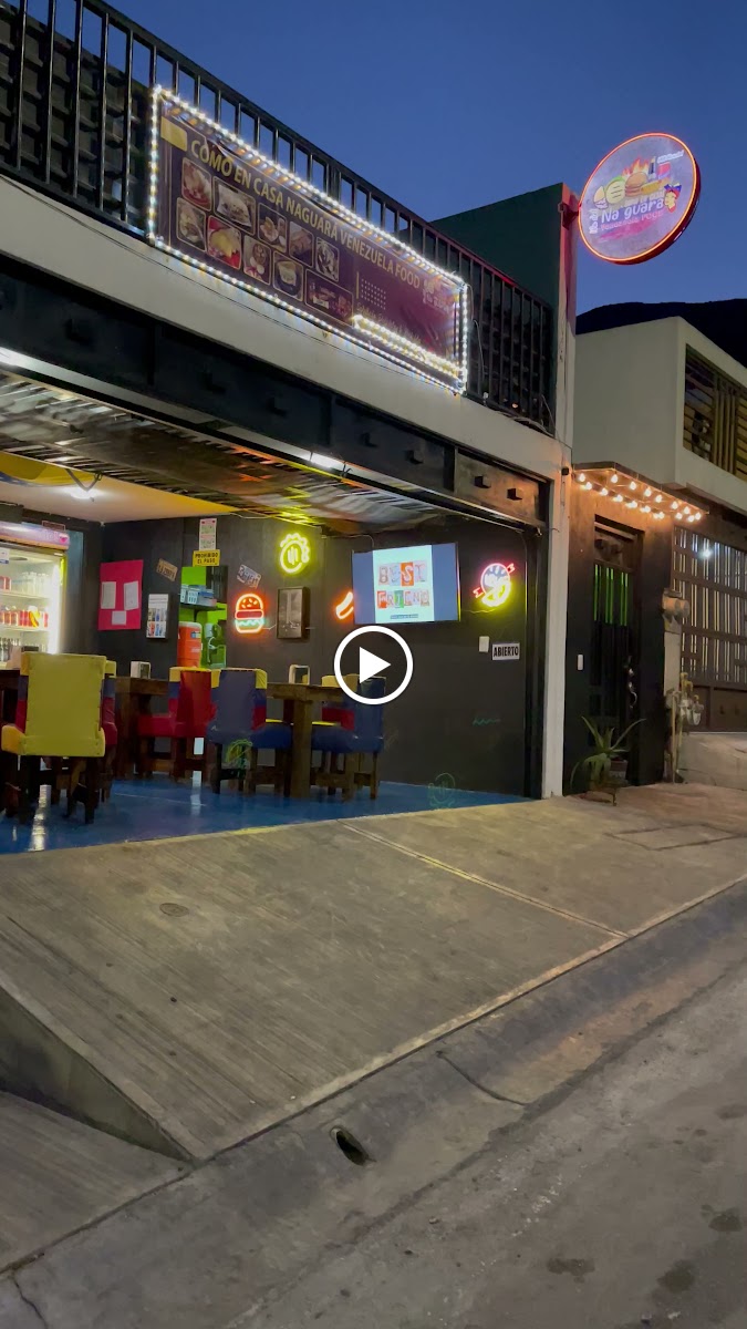 Como en casa NA’ GUARA venezuela food