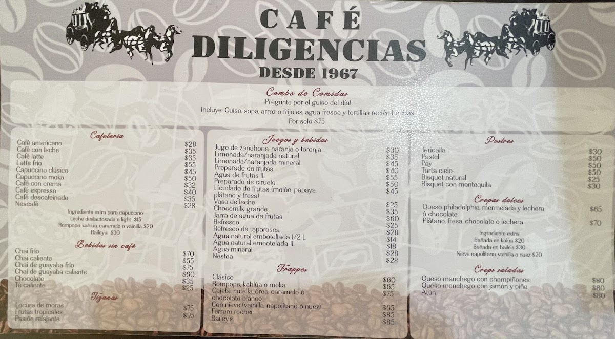 Café Diligencias - 1