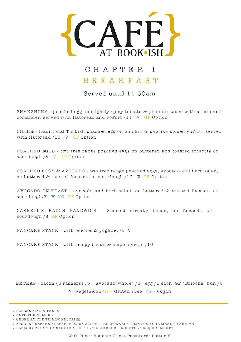 Cafe at Book-ish - 1