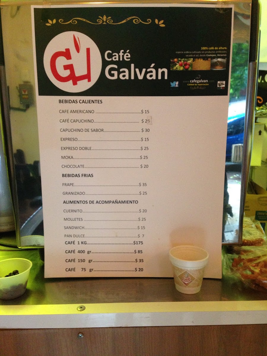 Café Galván. Expendido De Café - 2