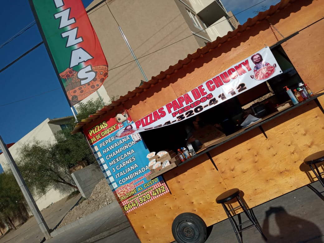 PIZZAS 'PAPA DE CHUCKY'