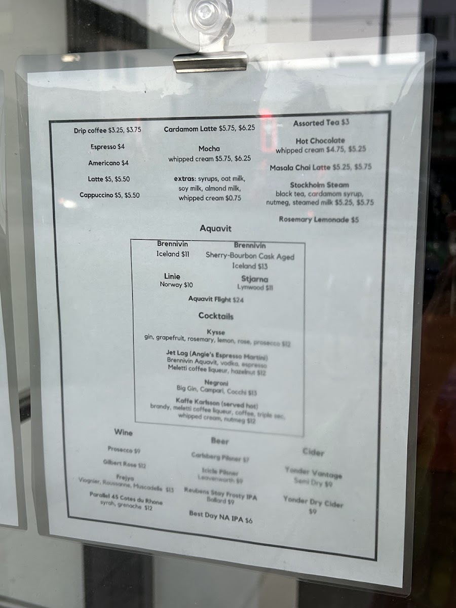 Cafe at National Nordic Museum - 2