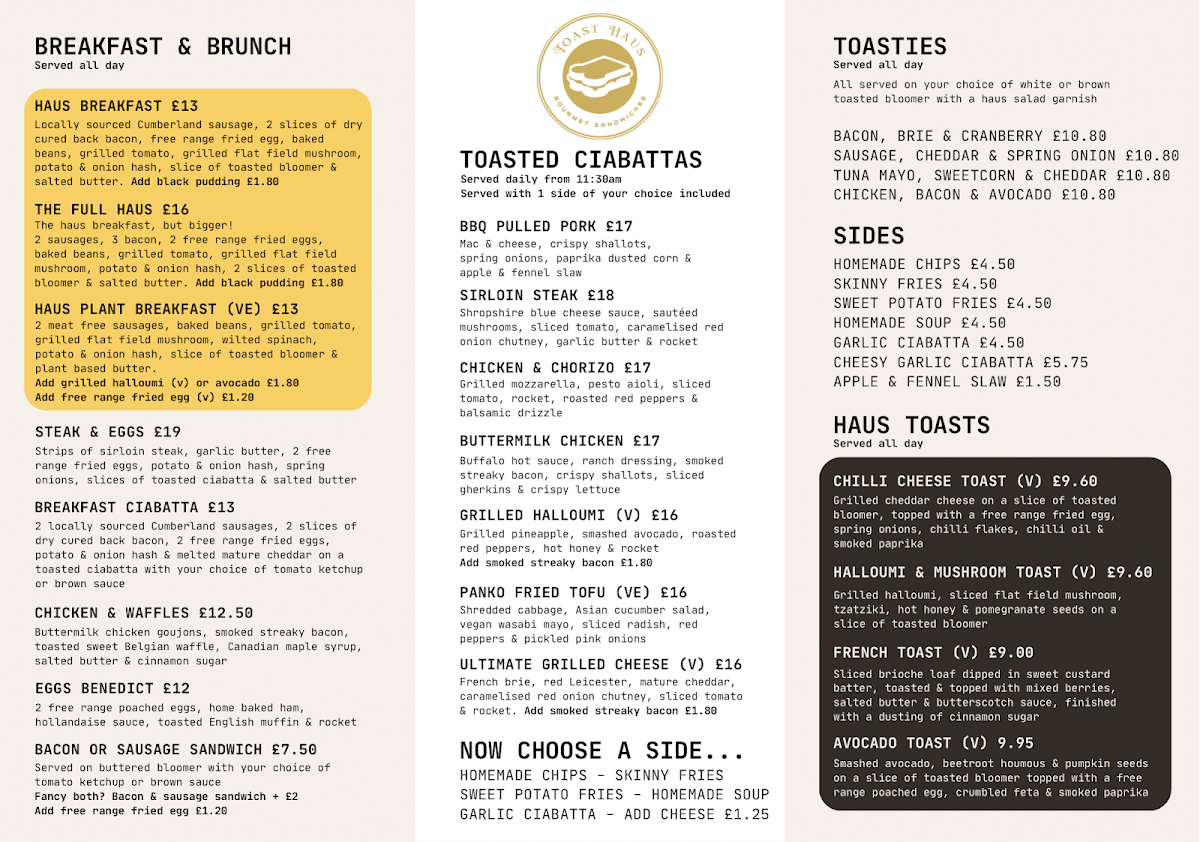 Toast Haus, Nantwich - 1