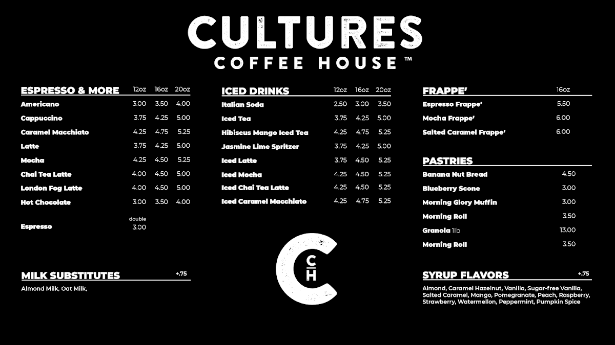 Cultures Coffee House - 1