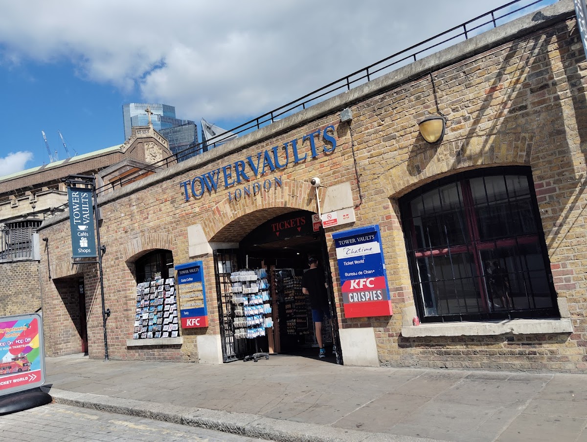 Tower Vaults Cafés Shops