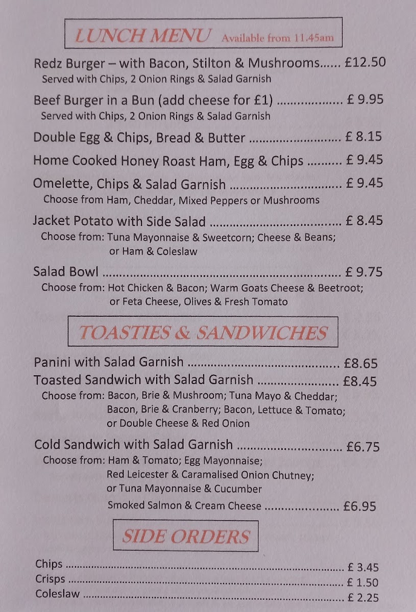 Redz Cafe Ashby de-la Zouch - 2