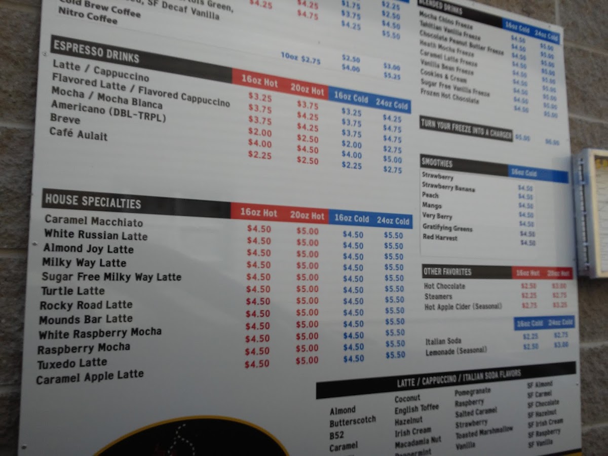 LaJava Express - Inside Zesty's - 1