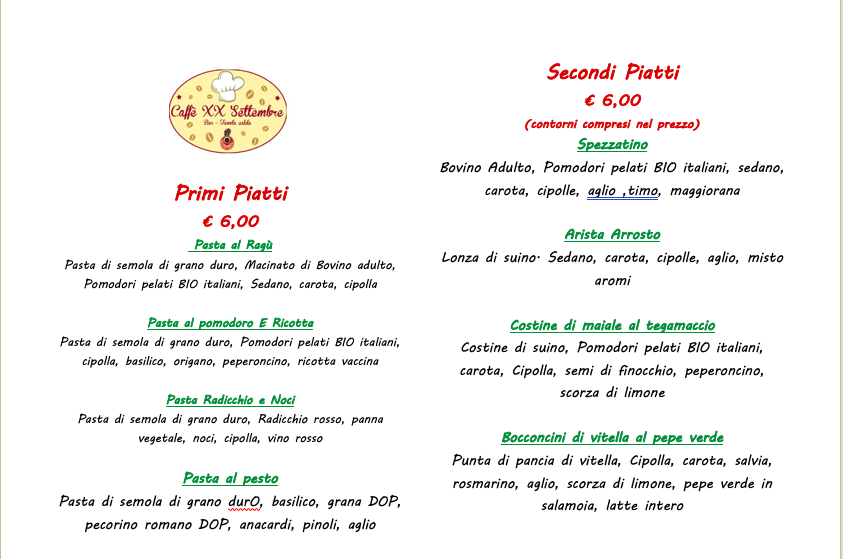 Caffè XX Settembre - 1
