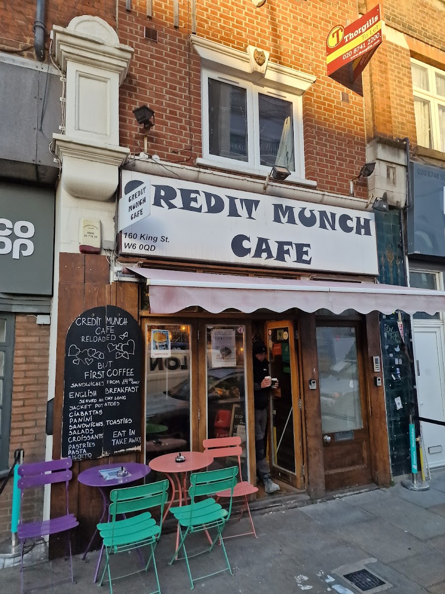 Credit Munch Cafe Catering Hammersmith