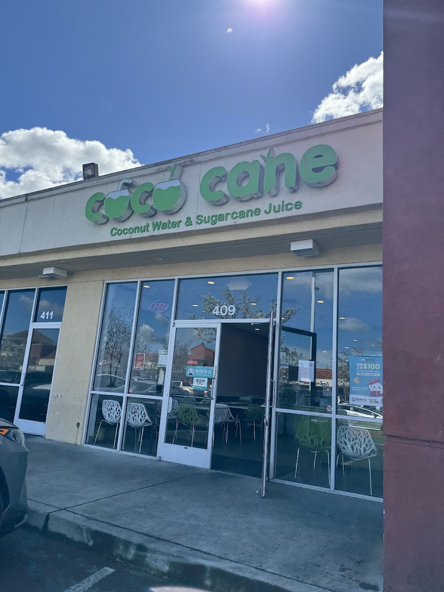 Coco Cane Juice and Ice Cream