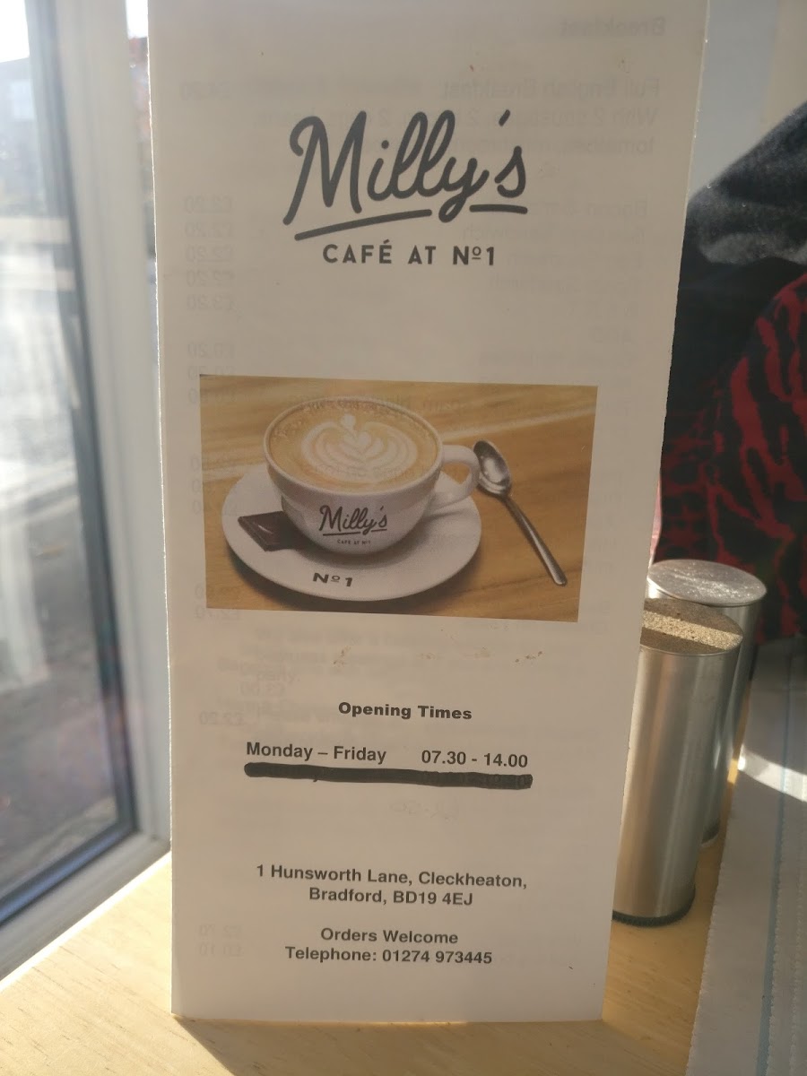 Milly's Cafe at No.1 - 7