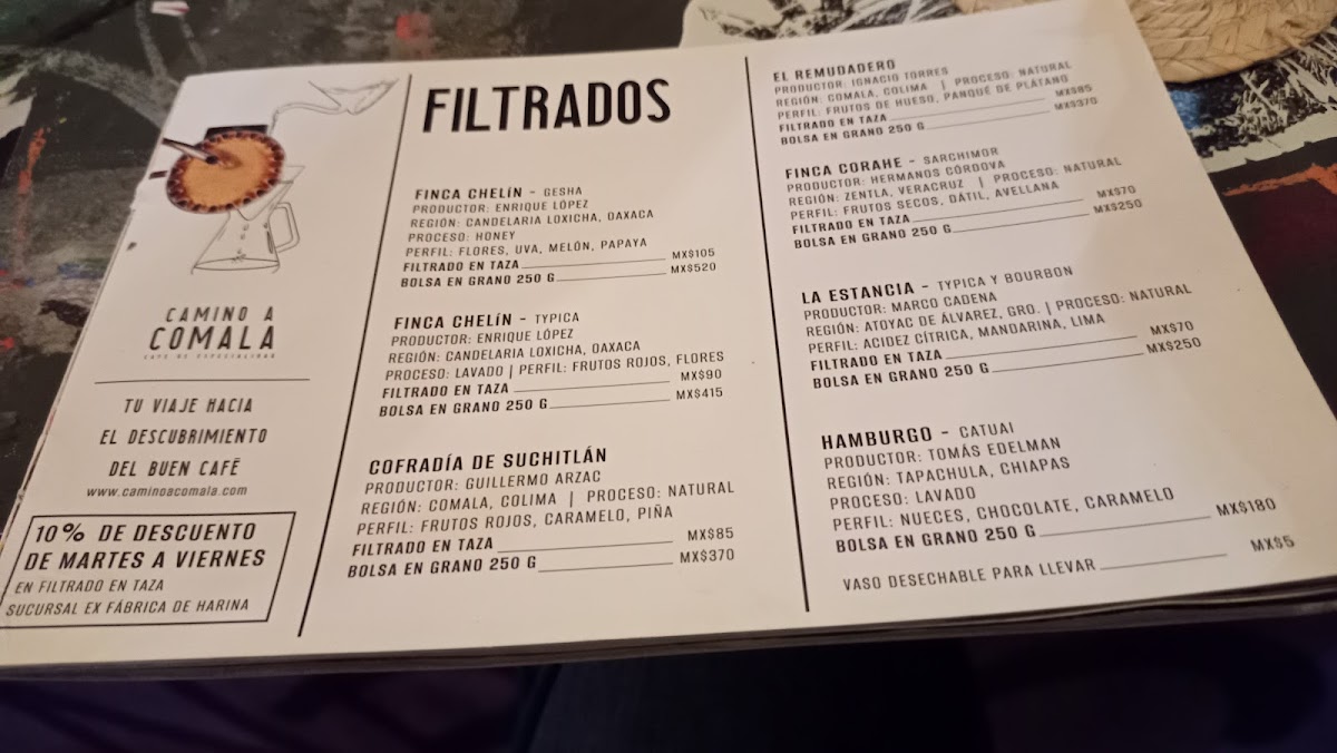 Camino a Comala: Café de Especialidad - 1