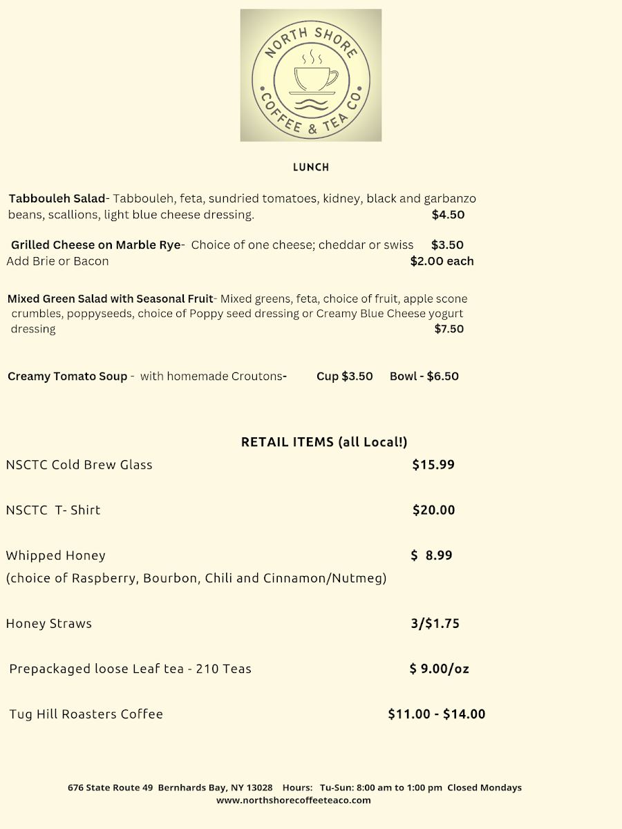 North Shore Coffee and Tea Company - 1