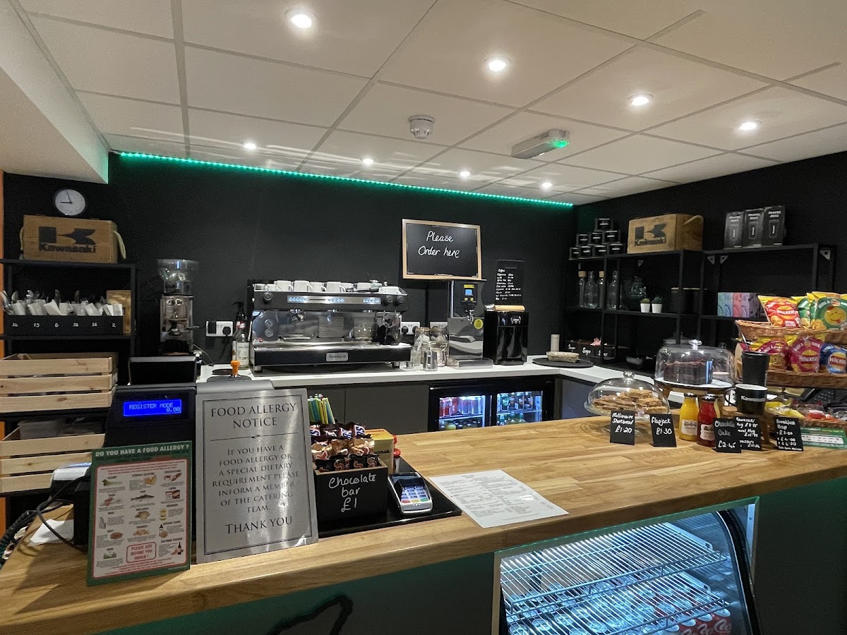 The Cafe at Bournemouth Kawasaki