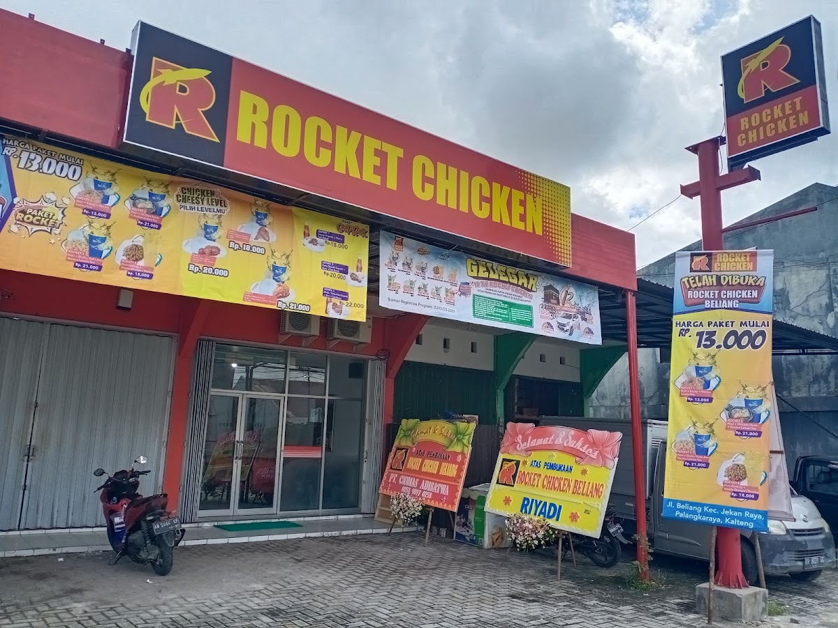 Rocket chicken beliang
