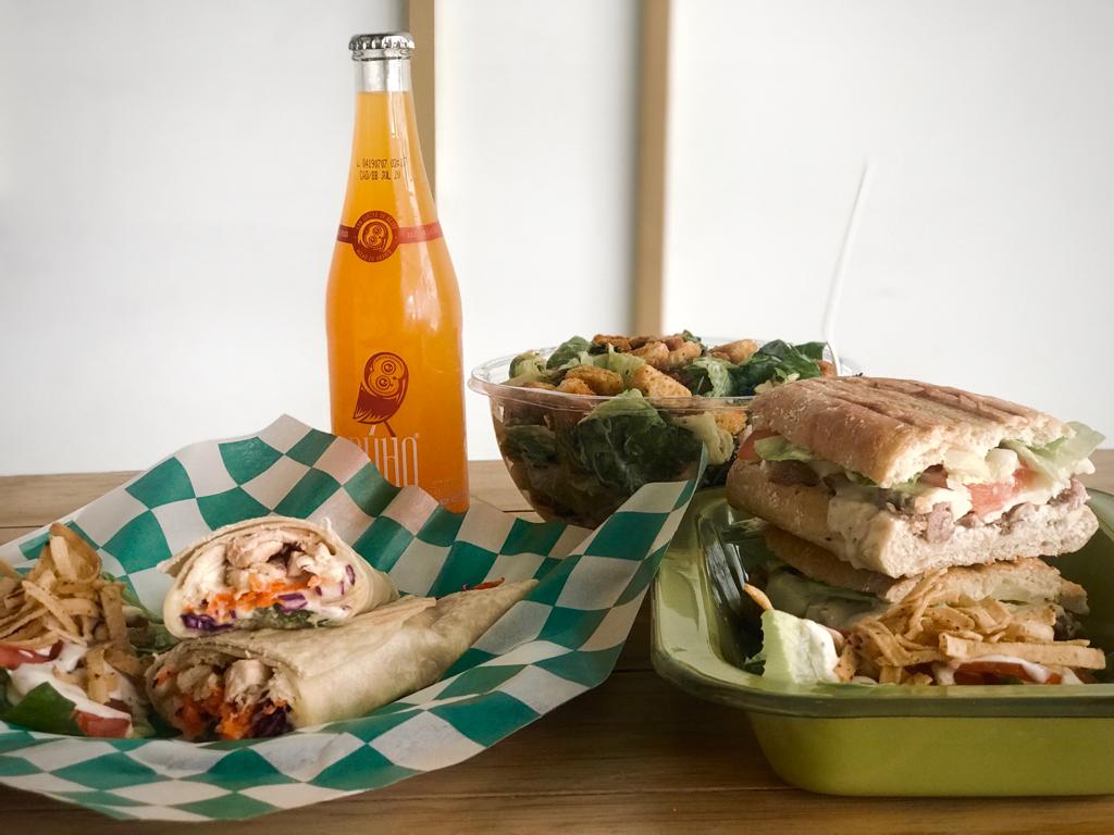 Freshly fast delicious healthy