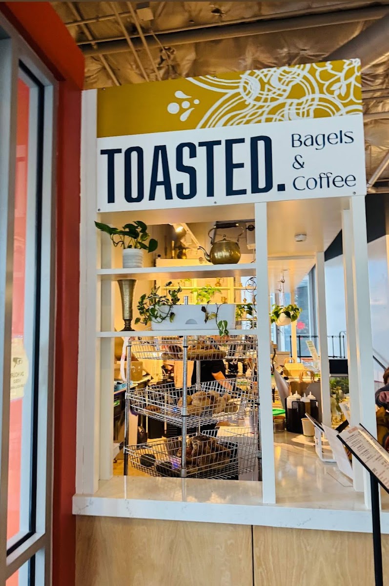 TOASTED. Bagels & Coffee