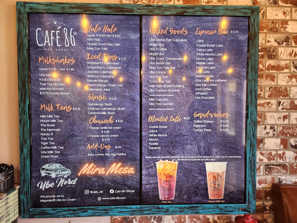 Cafe 86 - Mira Mesa - 1