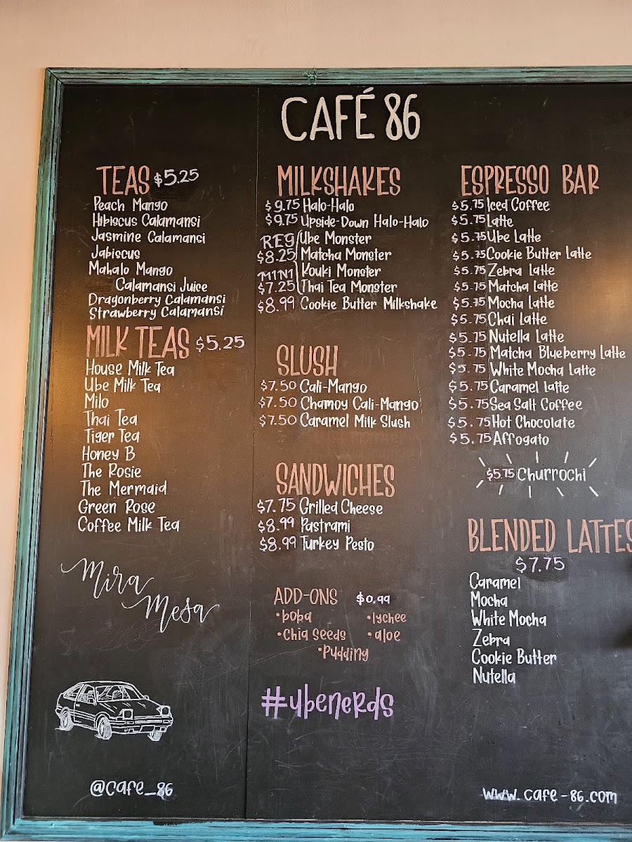 Cafe 86 - Mira Mesa - 4