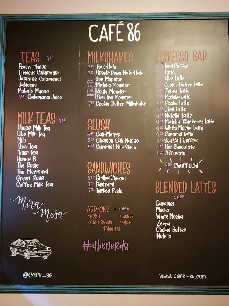Cafe 86 - Mira Mesa - 6