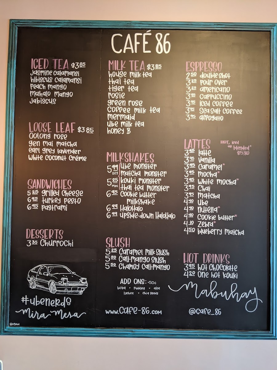 Cafe 86 - Mira Mesa - 7