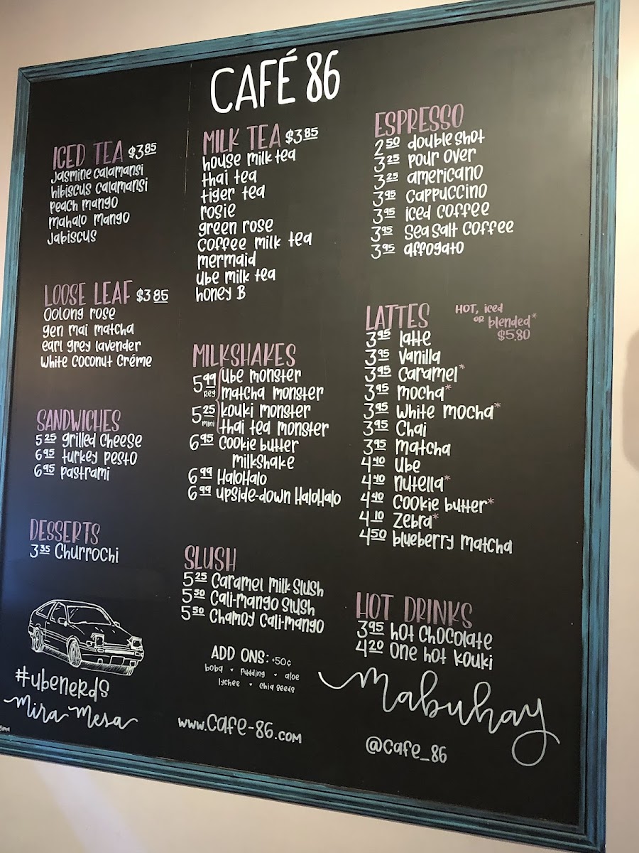 Cafe 86 - Mira Mesa - 8