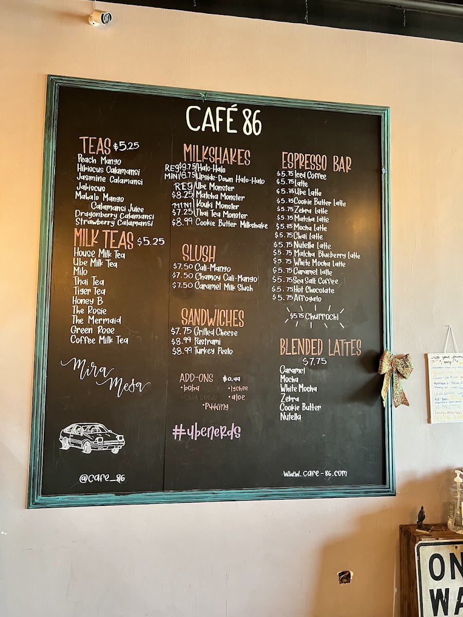 Cafe 86 - Mira Mesa - 9