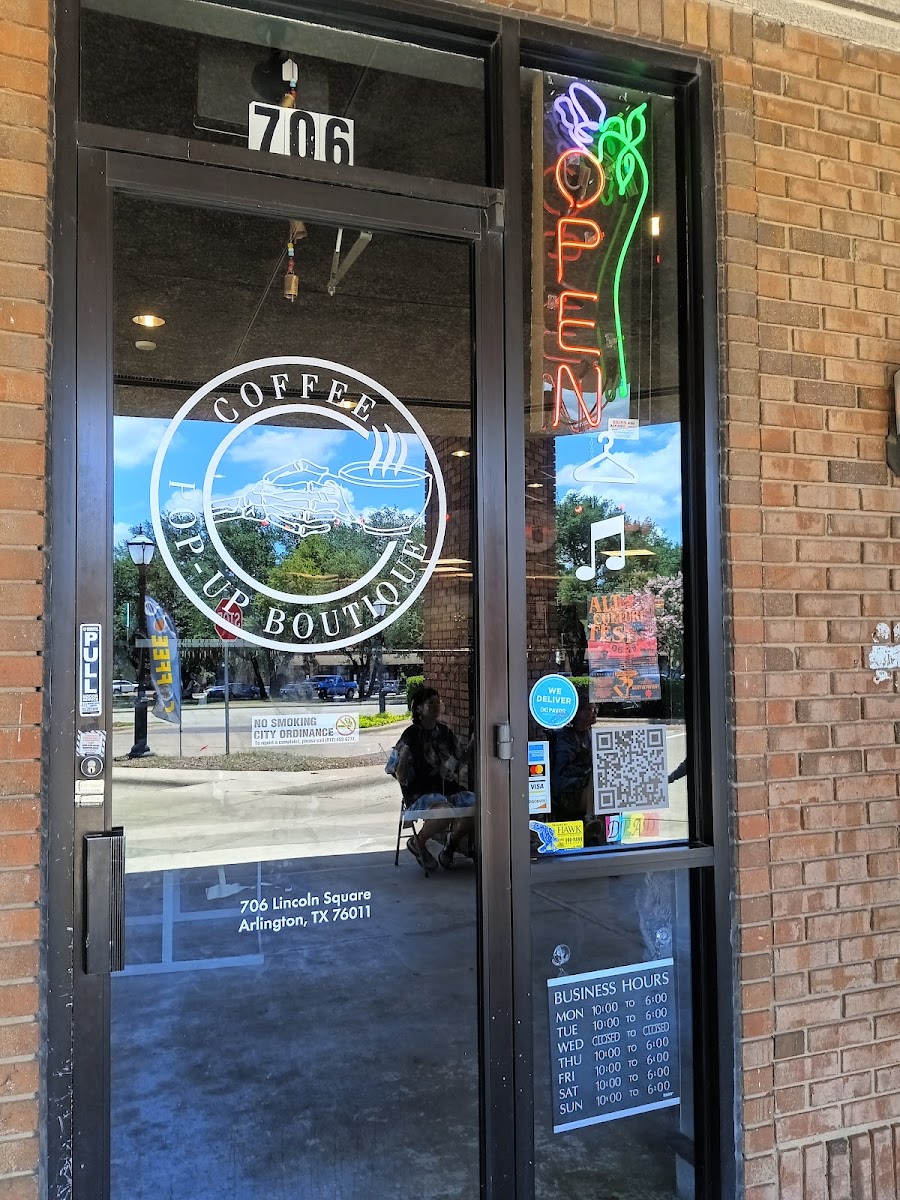 Coffee Pop-Up Boutique