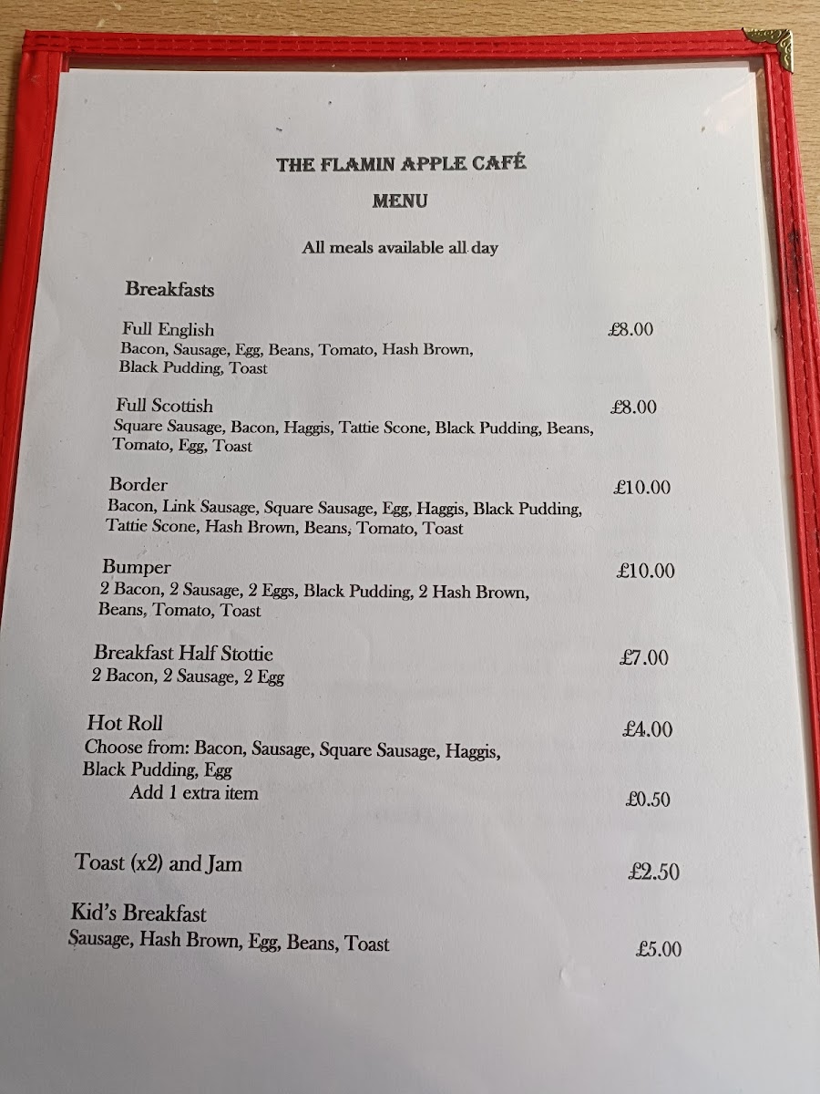 Flaming apple cafe - 1