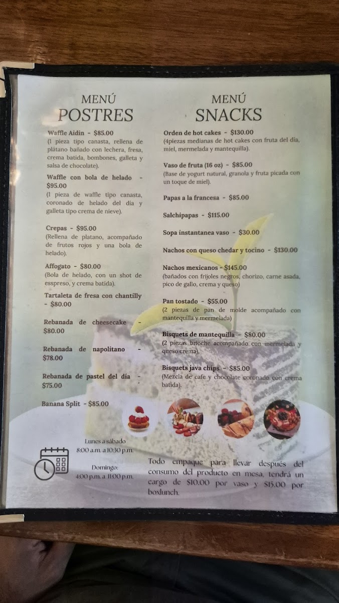 Cafetería & Postres Aidin - 2