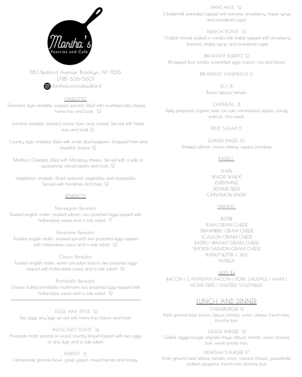 Martha's Pastries and Cafe - 1