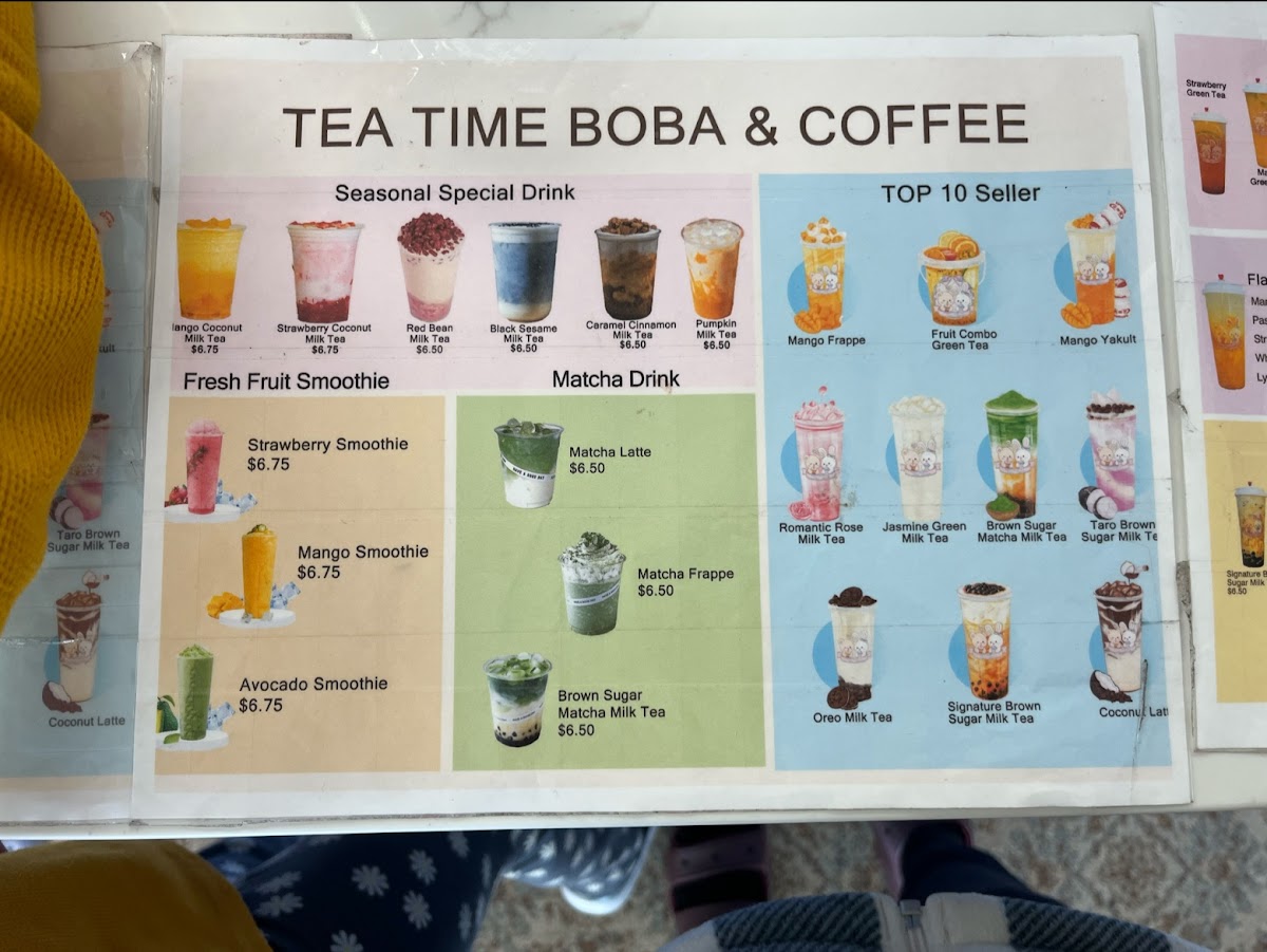 Tea Time Boba & Coffee - 1