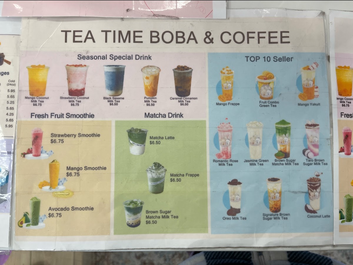 Tea Time Boba & Coffee - 6