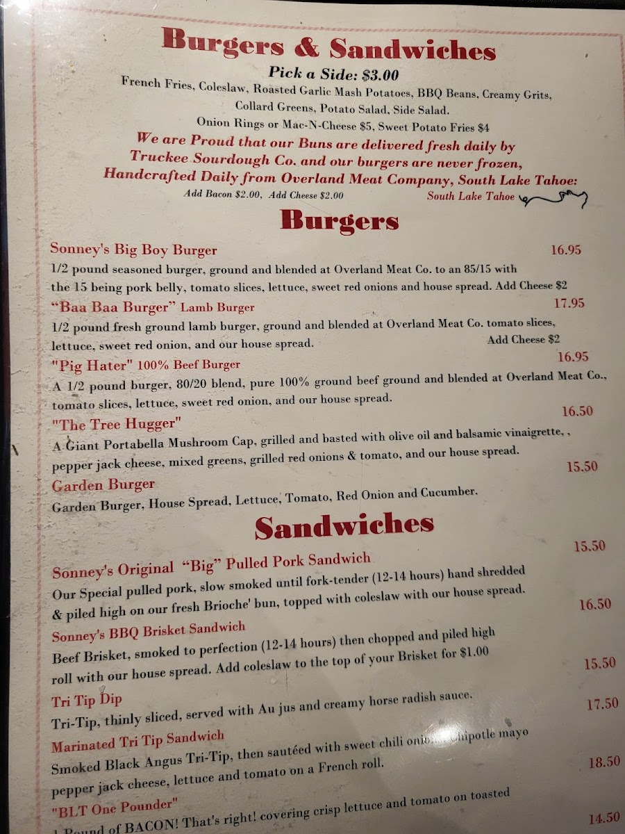 Sonney's BBQ Shack Bar & Grill - 3