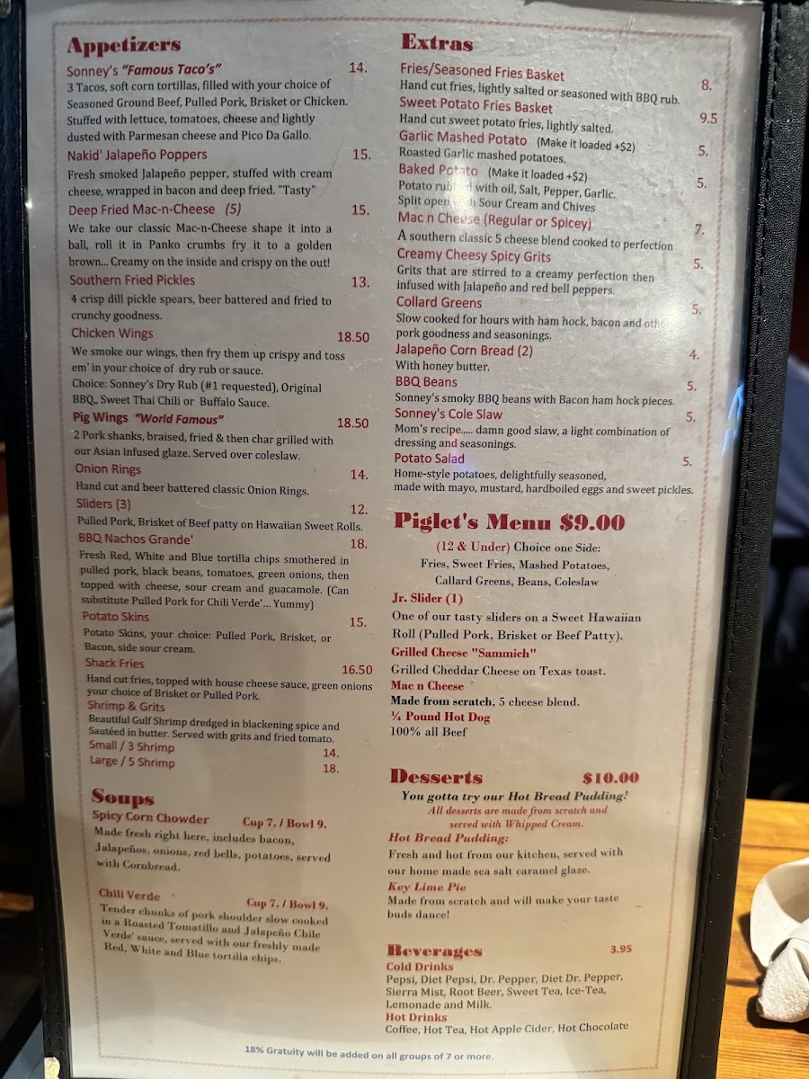 Sonney's BBQ Shack Bar & Grill - 7