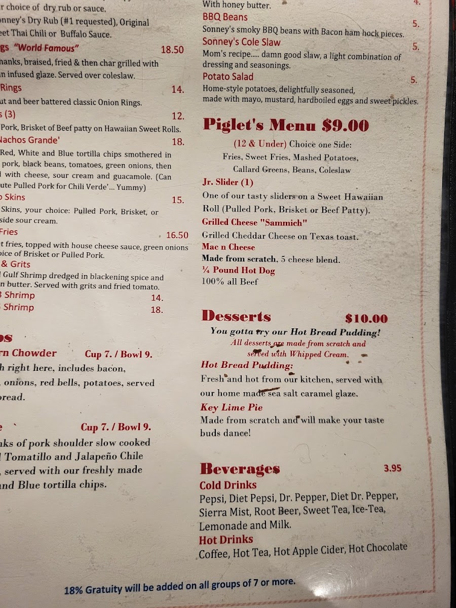 Sonney's BBQ Shack Bar & Grill - 9