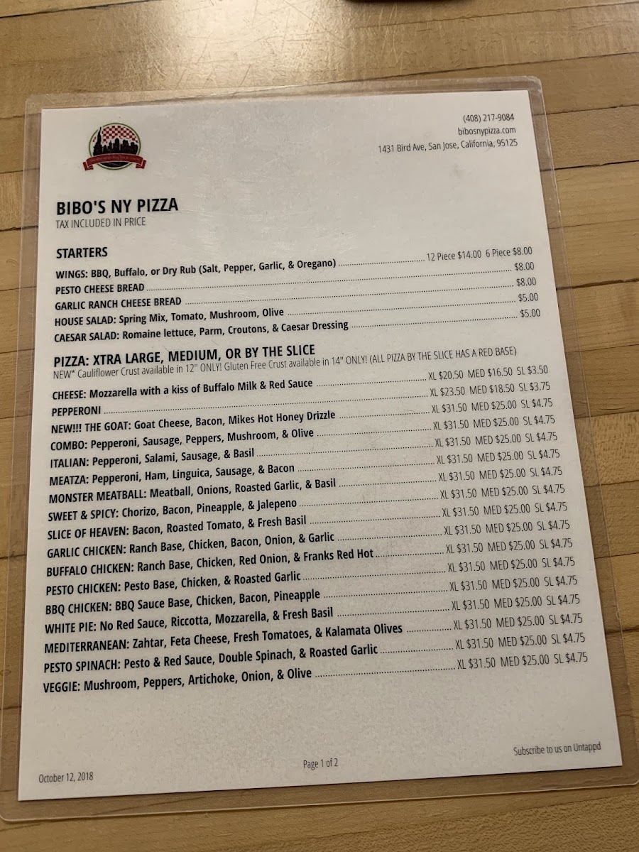 Bibo's NY Pizza - 9